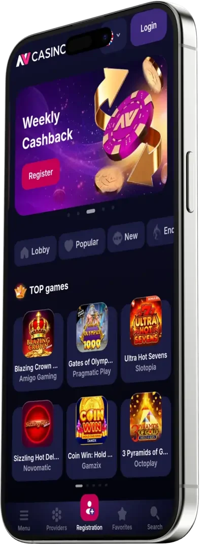 NVCasino na Urządzenia Mobilne